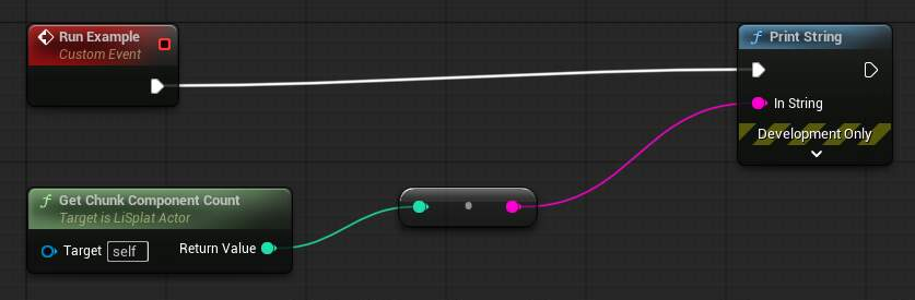 Get Chunk Component Count Blueprint example